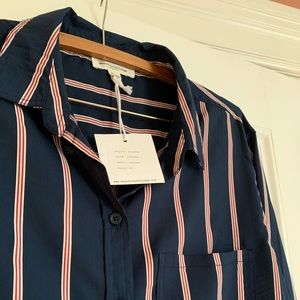 Beachlunchlounge Striped Alanna Marine - XL